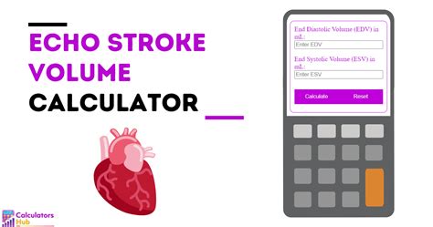 csecho stroke volume calculator.